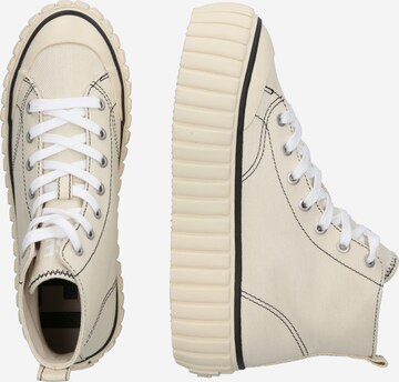 Sneaker alta 'HANAMI' di DIESEL in beige