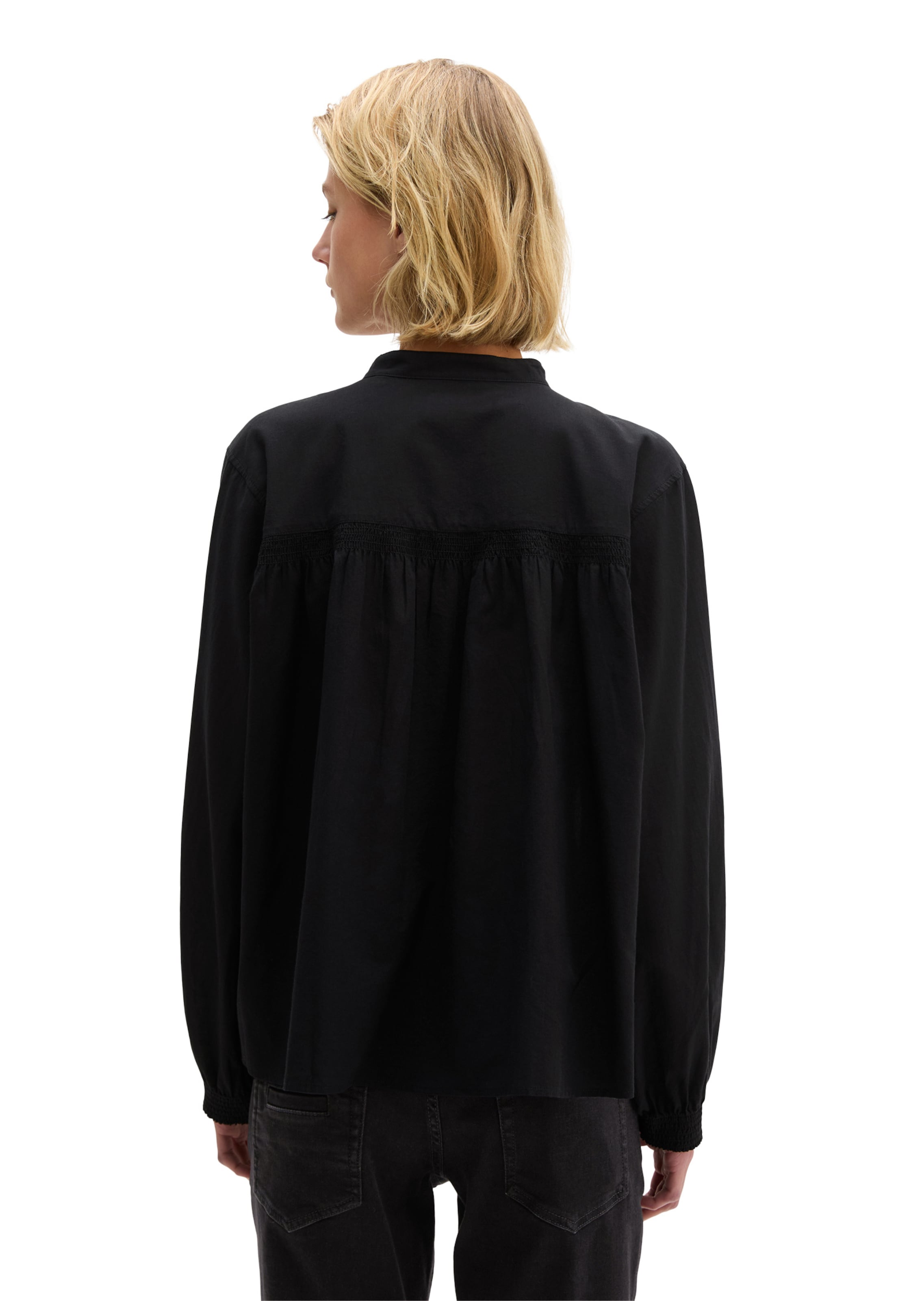 Marc O'Polo Bluse in Schwarz