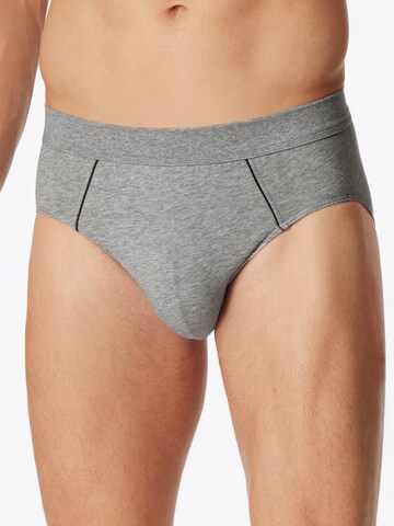 Slip SCHIESSER en gris : devant