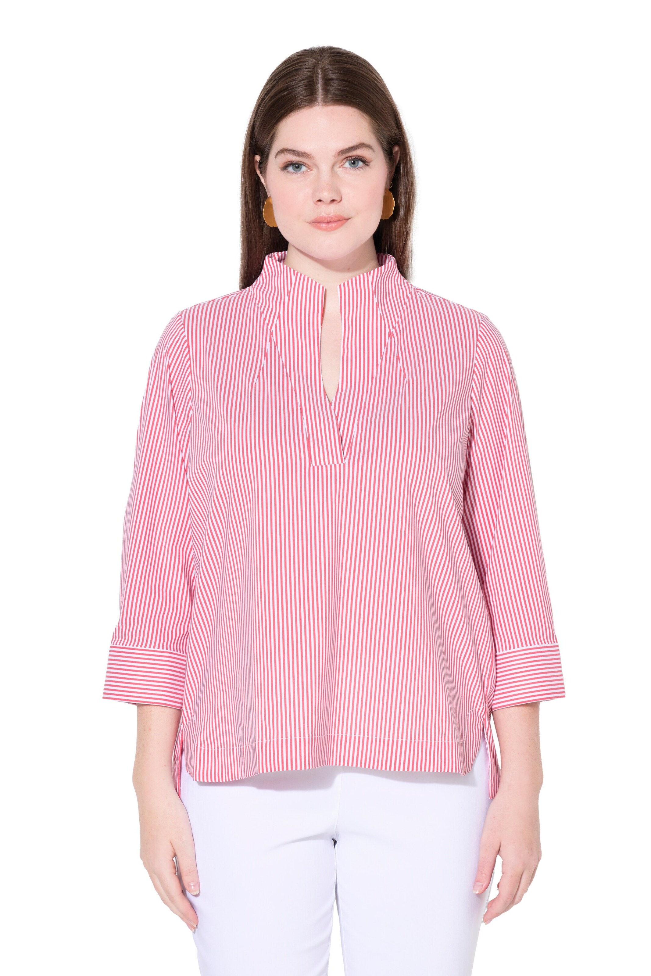 Ulla Popken Bluse in Pink: Vorderseite