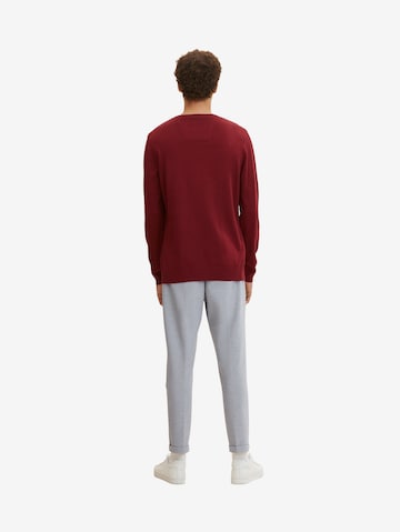 TOM TAILOR Regular fit Sweater in Red