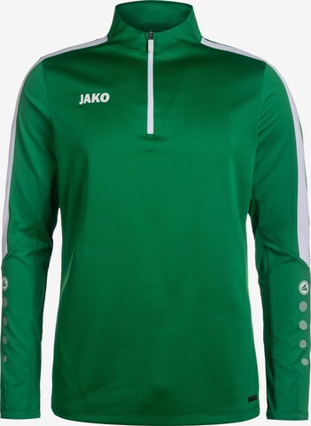 Sweat de sport JAKO en vert : devant