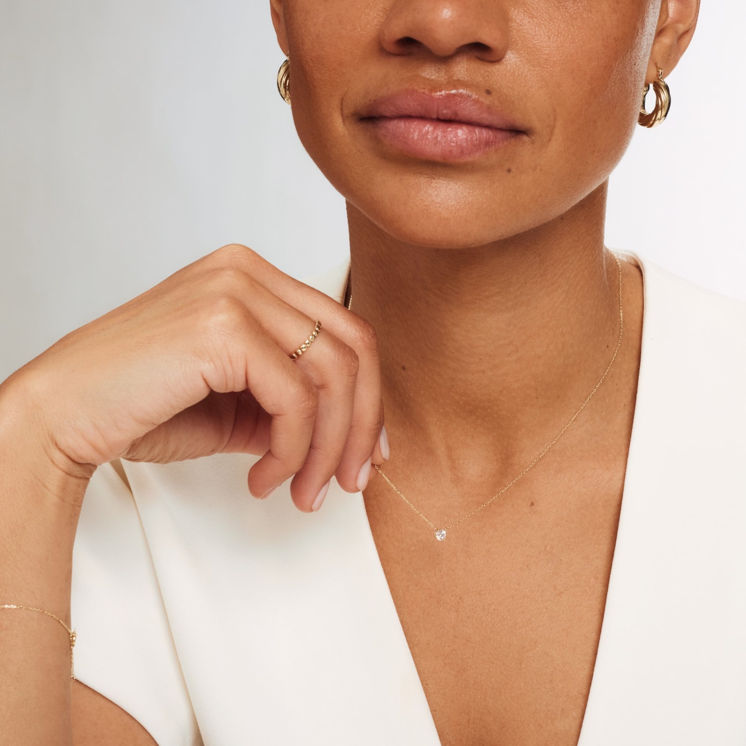 Isabel Bernard Kette in Gold