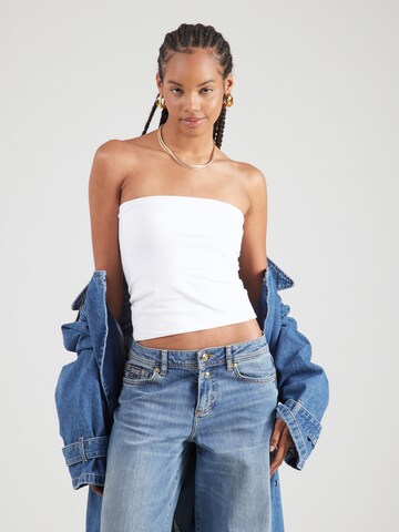 Haut HOLLISTER en blanc : devant