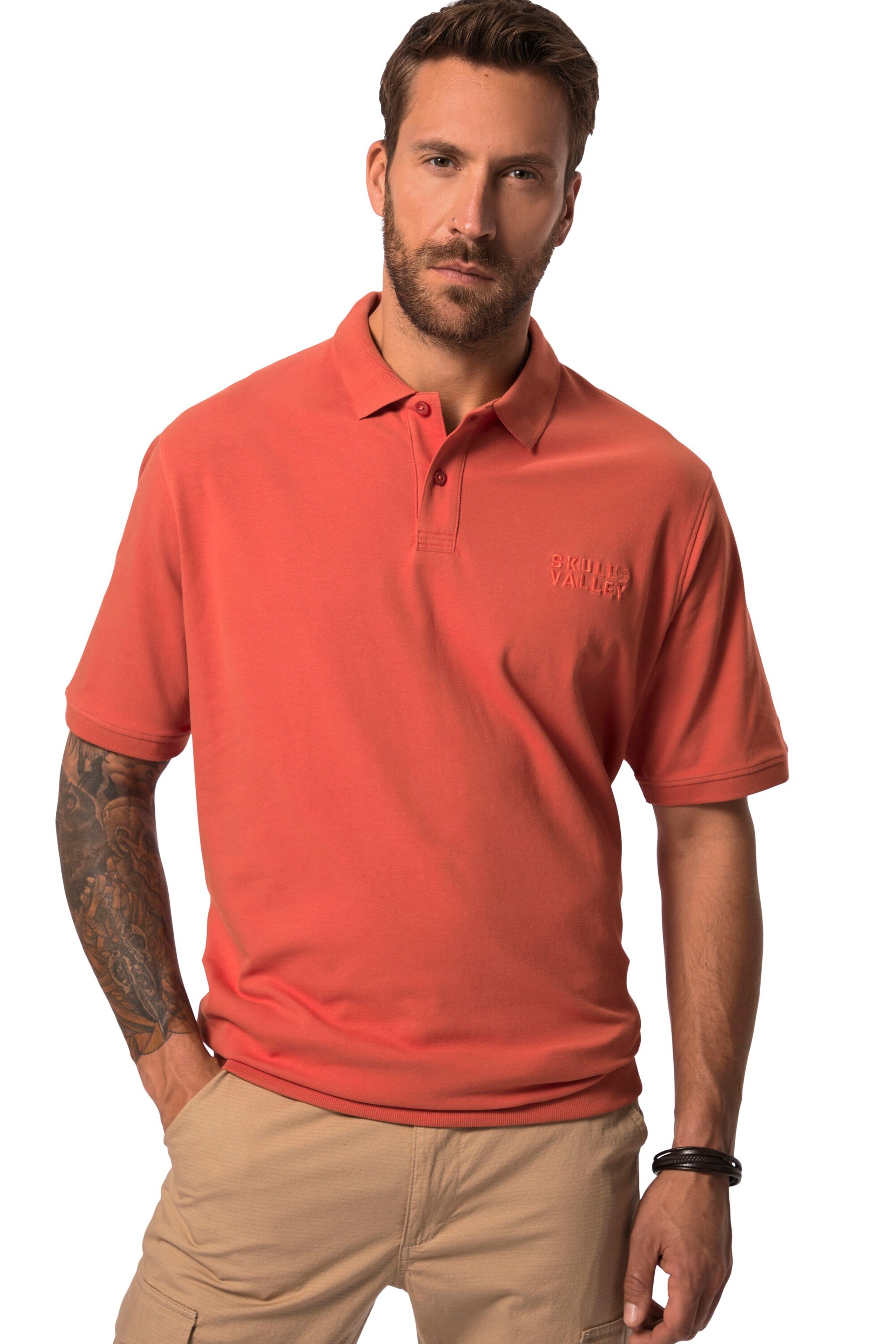 JP1880 Shirt in Red: front