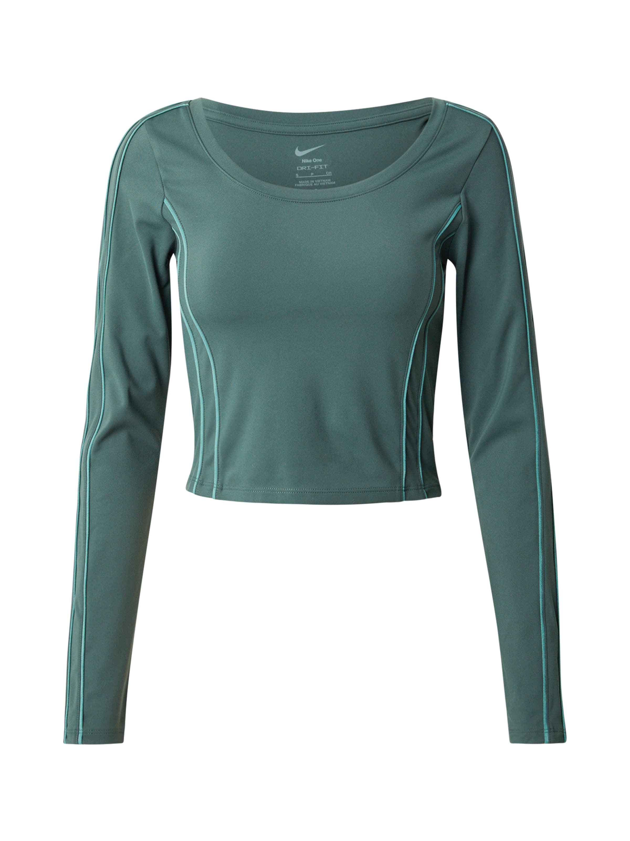 NIKE Koszulka funkcyjna 'One' w kolorze zielony: przód