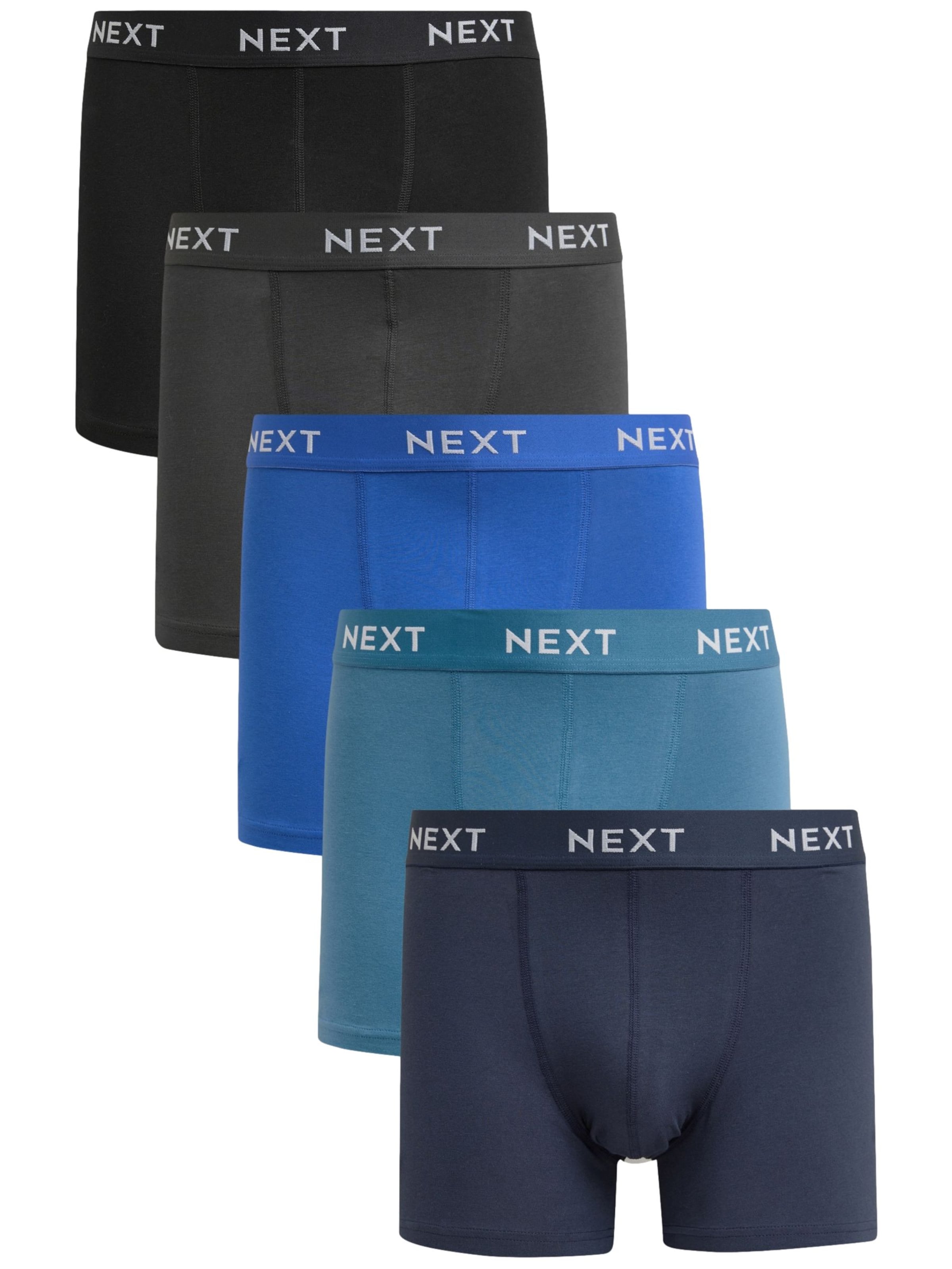 Next Boxershorts in Blau: Vorderseite