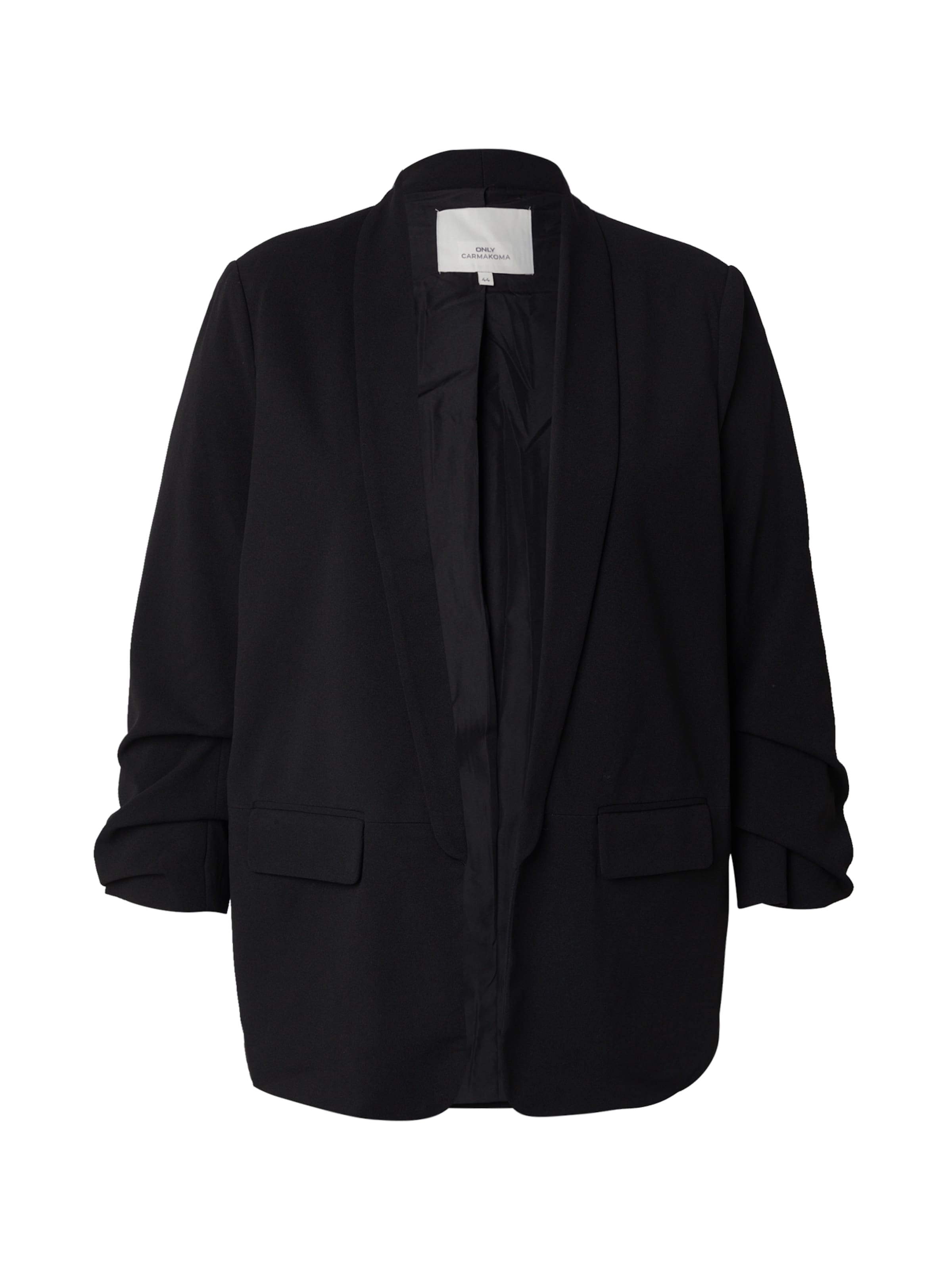 Sacou 'CAREVI' de la ONLY Carmakoma pe negru: față