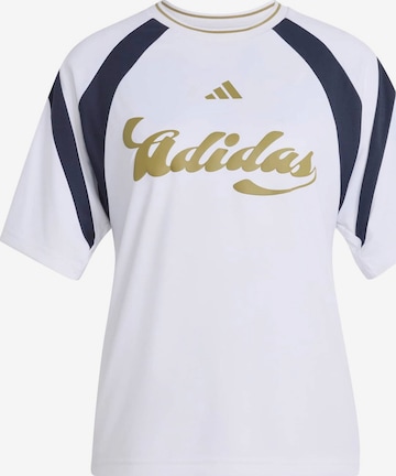 ADIDAS SPORTSWEAR Функциональная футболка 'HER' в Белый: спереди