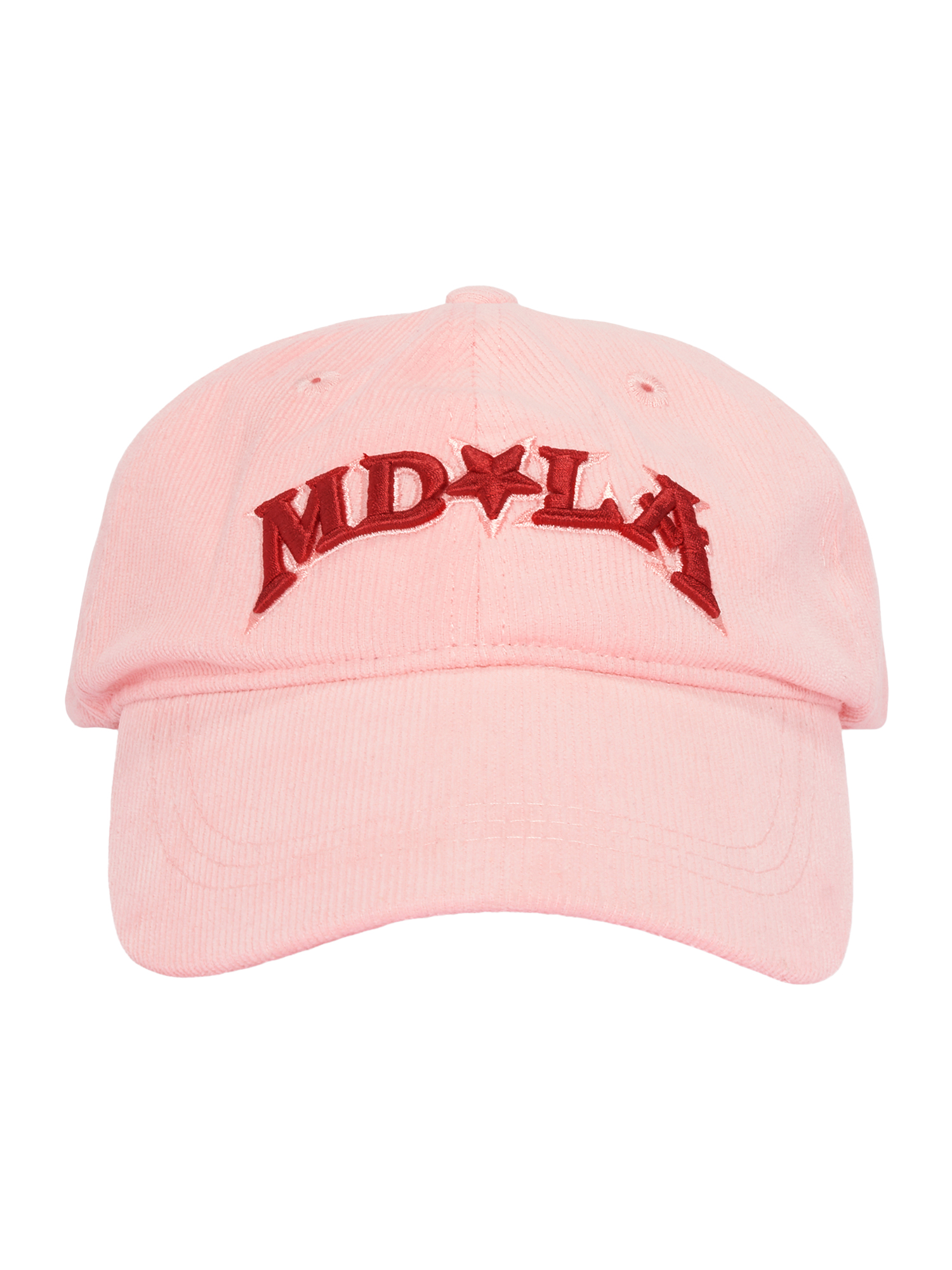 Magdeburg Los Angeles Cappello da baseball CORD PINK in Rosa 