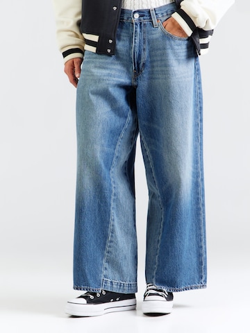 Wide leg Jeans 'BAGGY WIDE LEG BETTER TIMES' de la LEVI'S ® pe albastru: față