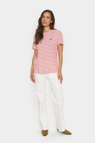 SAINT TROPEZ Shirt 'JuciaSZ' in Red