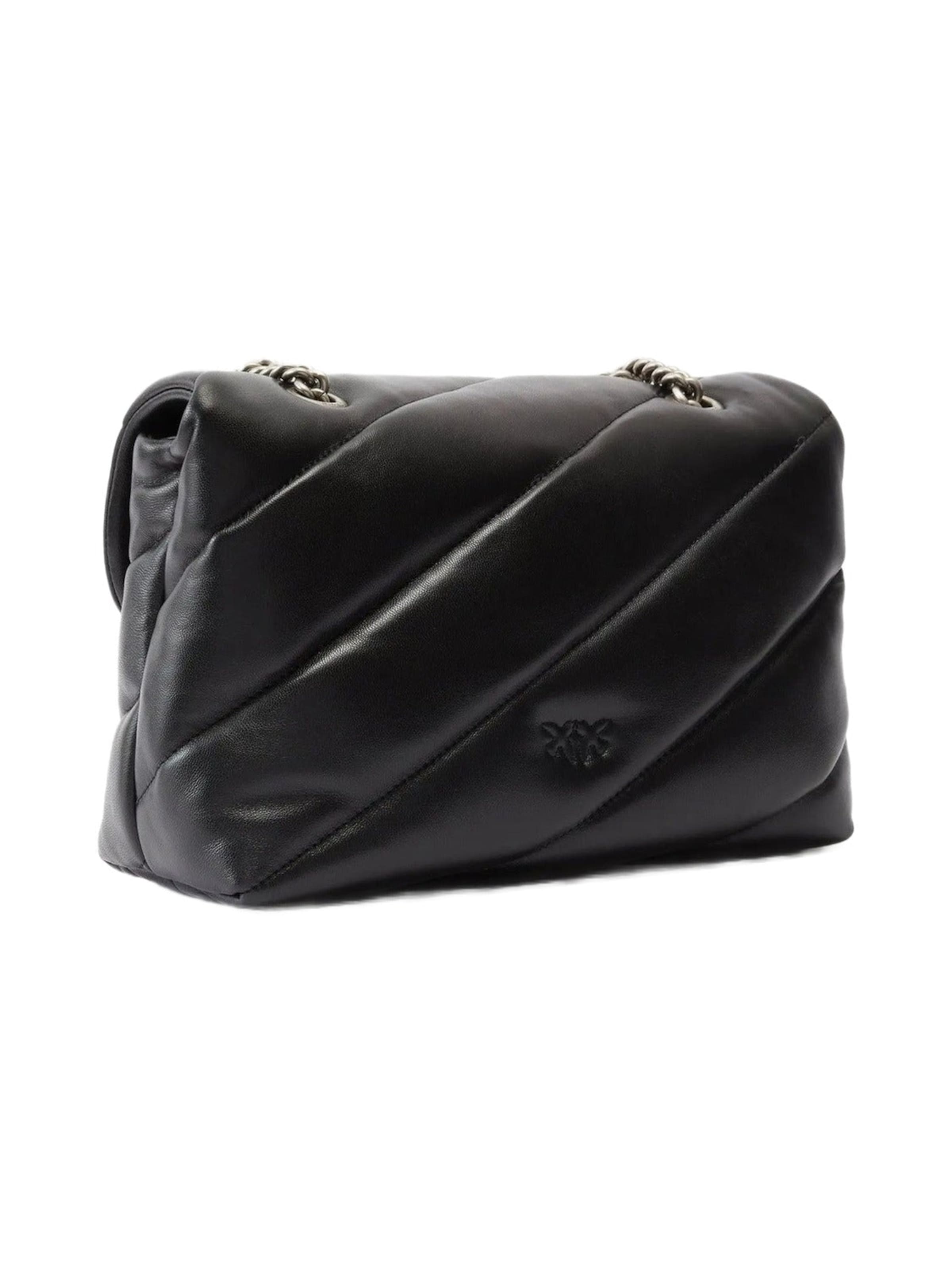 PINKO - Mala de ombro em preto