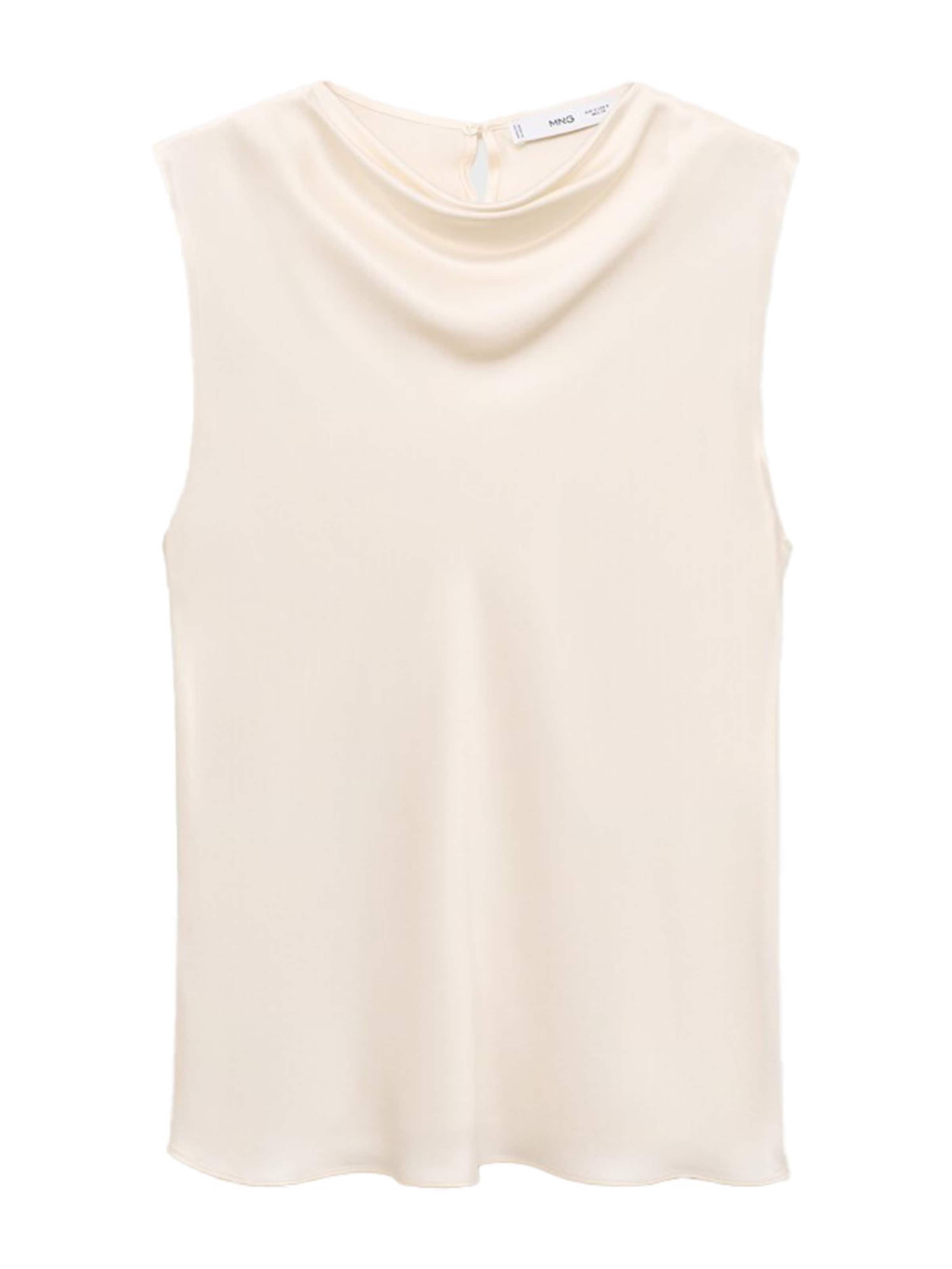 Bluză 'MART' de la MANGO pe bej: față