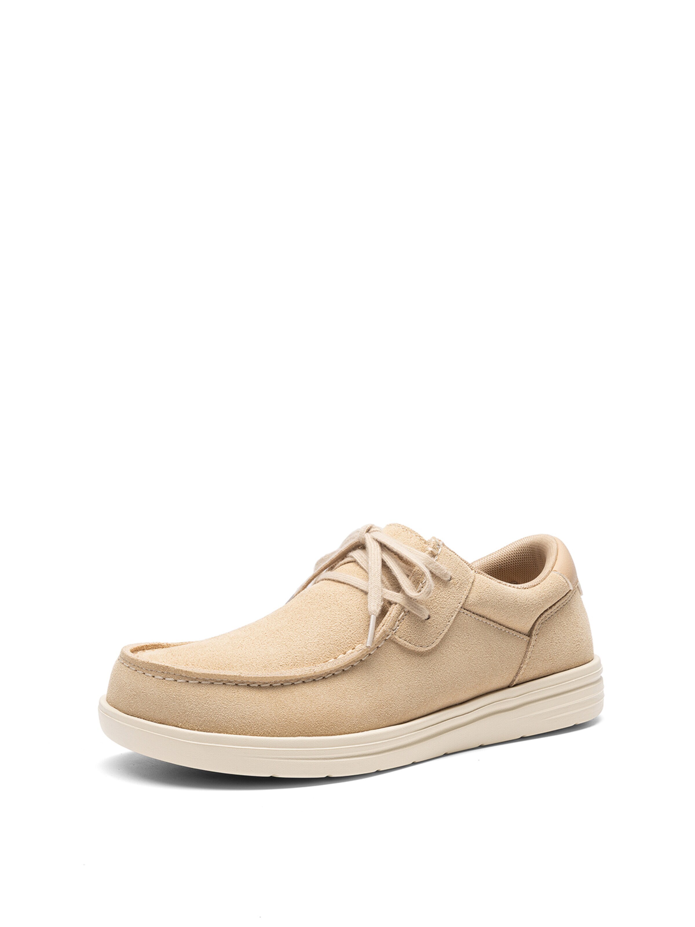 Slipper di Bruno Marc in beige: frontale