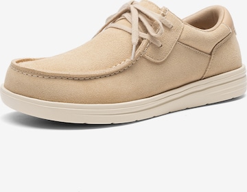 Bruno Marc Instappers in Beige: voorkant