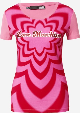 Love Moschino Shirt in Pink: front