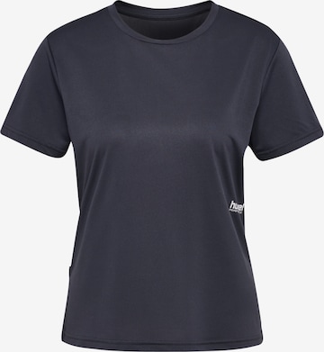 Hummel Sportshirt 'Pulse' in Grau: Vorderseite
