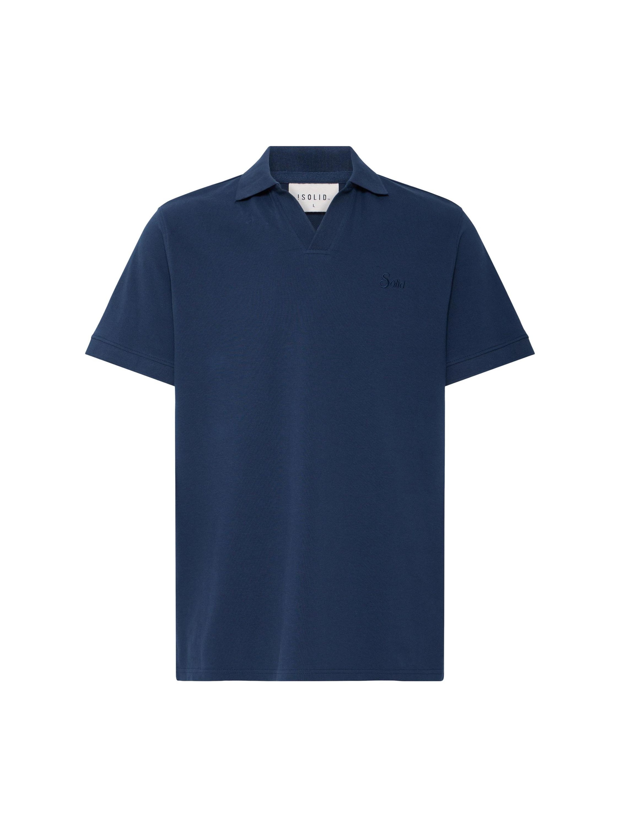 !Solid Shirt ' SDBetova ' in Blauw: voorkant
