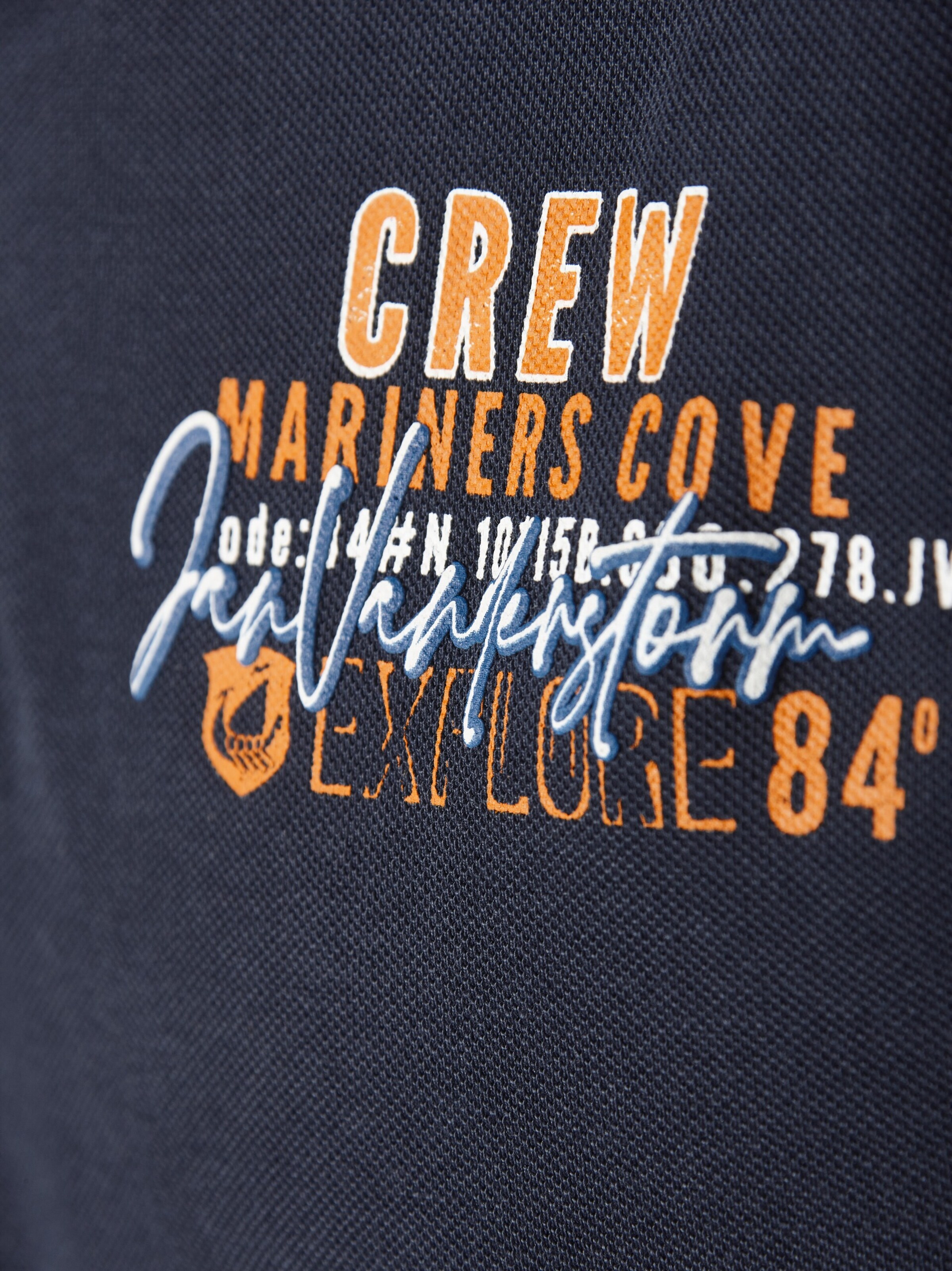 Jan Vanderstorm Shirt ' Teofil ' in Orange