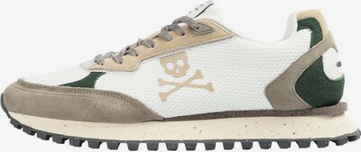Scalpers Sneaker low 'Paul' in beige / grün / weiß, Produktansicht
