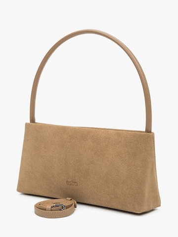 Estro Schultertasche '9909'‌‌‌ in Beige