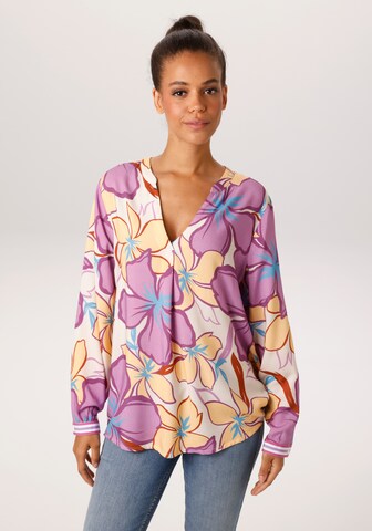 Aniston CASUAL Blouse in Beige: front