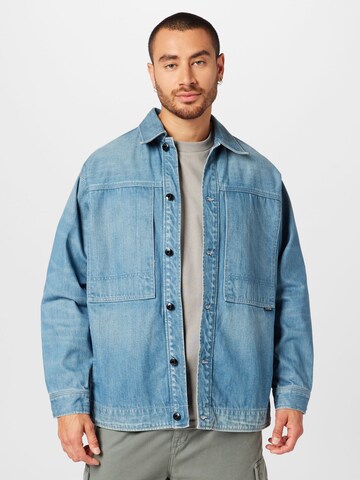 G-Star RAW Tussenjas in Blauw: voorkant