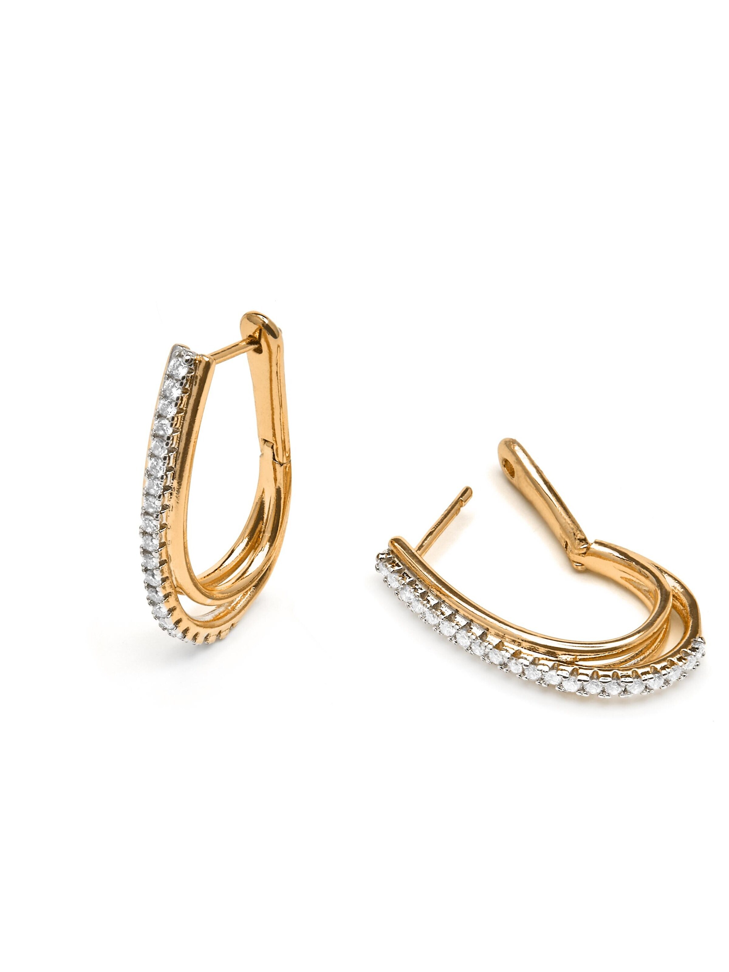 Luxenter Ohrringe 'Boku'‌‌‌‌‌‌‌ in Gold