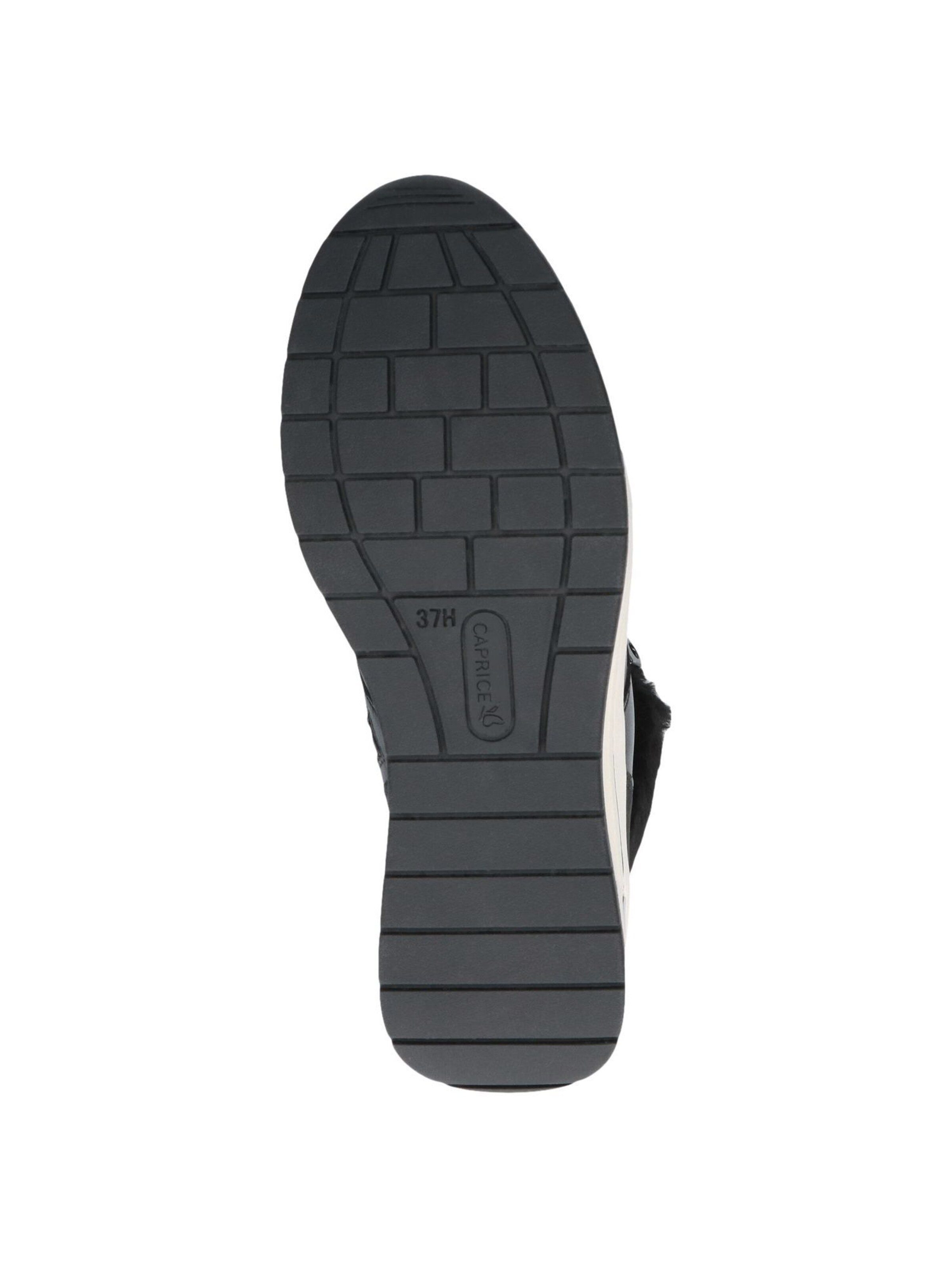 CAPRICE Schnürstiefelette in Schwarz