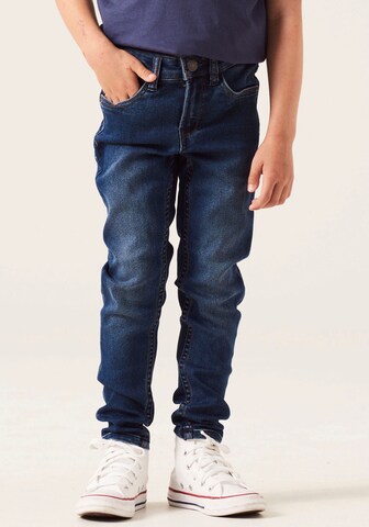 GARCIA Slimfit Jeans 'Xevi' in Blauw: voorkant