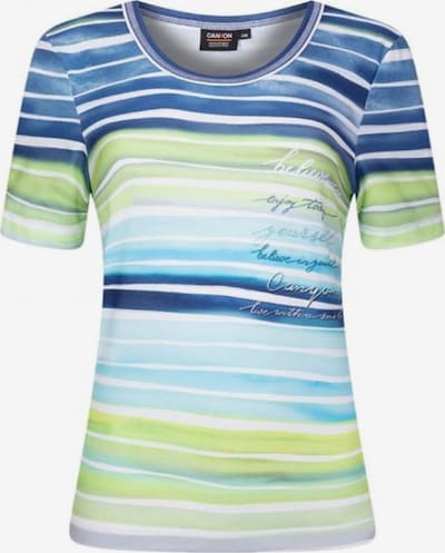 Canyon Shirt in blau / grün / weiß, Produktansicht