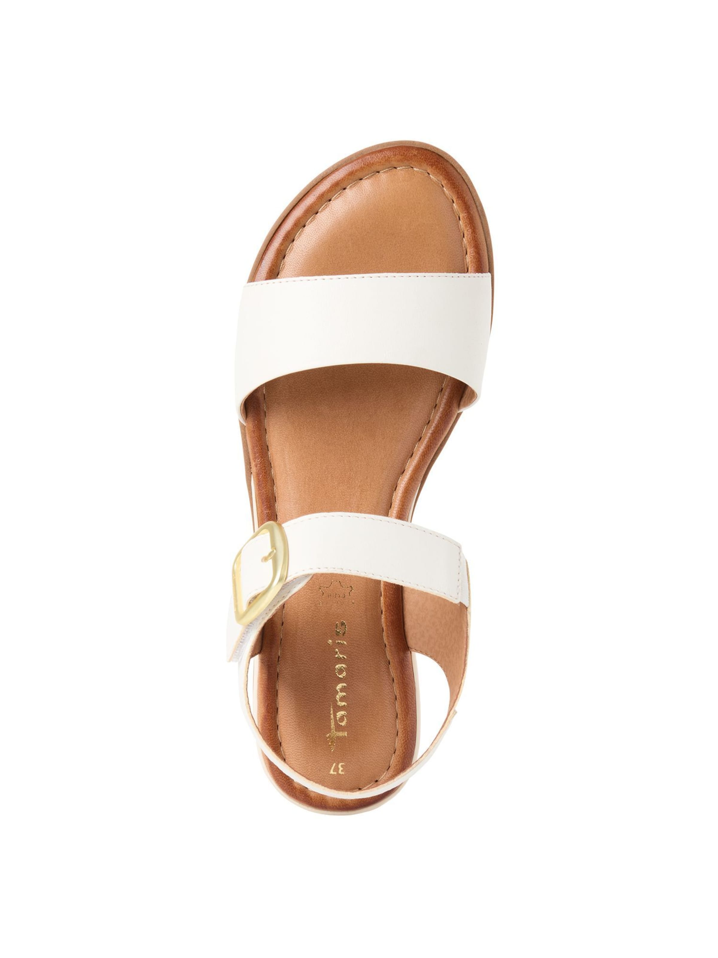 Tamaris Sandale in Weiß