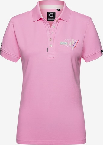 CODE-ZERO Poloshirt in Pink: predná strana