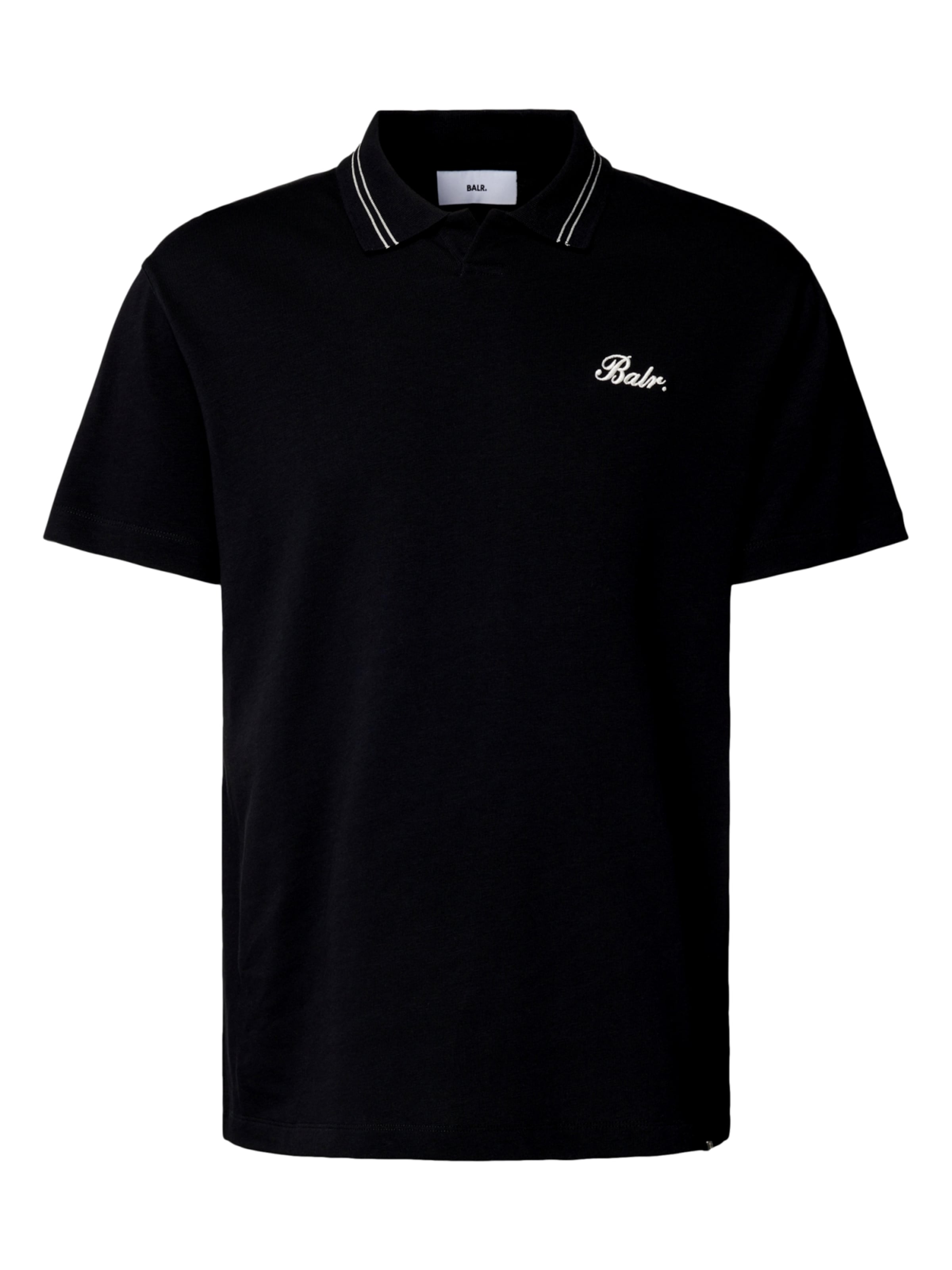 Maglietta 'TAPE' di BALR. in nero: frontale