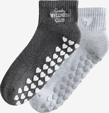 Chaussettes Next en gris : devant