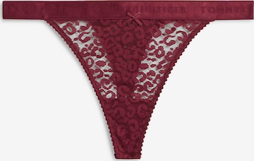 Tommy Hilfiger Underwear Stringi w kolorze czerwony: przód