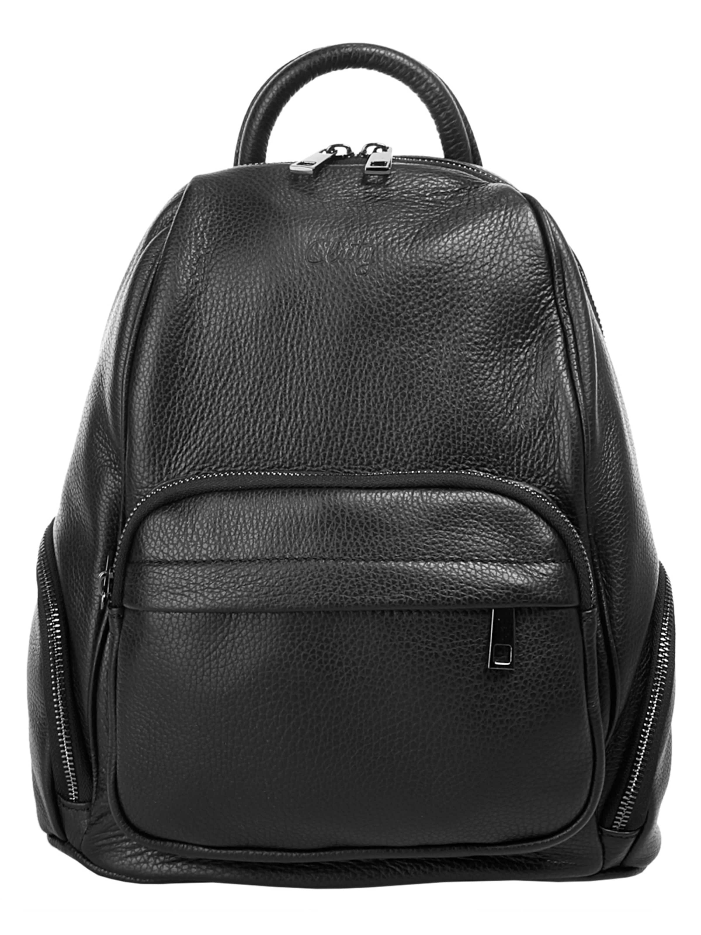 Sac à dos Cluty en noir : devant