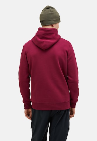 PEAK PERFORMANCE Sweatshirt in Rood