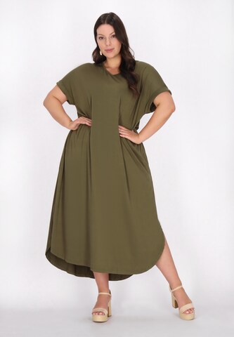 Robe Usha en vert