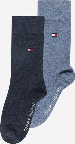 Chaussettes TOMMY HILFIGER en bleu : devant