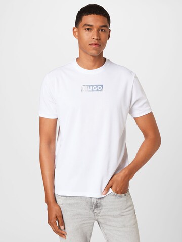 HUGO Red - Camisa em branco: frente