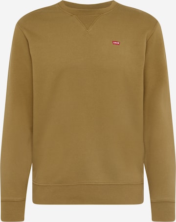 LEVI'S ® Sweatshirt 'Original Housemark' i grønn: forside