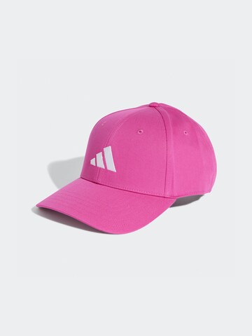 ADIDAS PERFORMANCE Athletic Cap in Pink: front