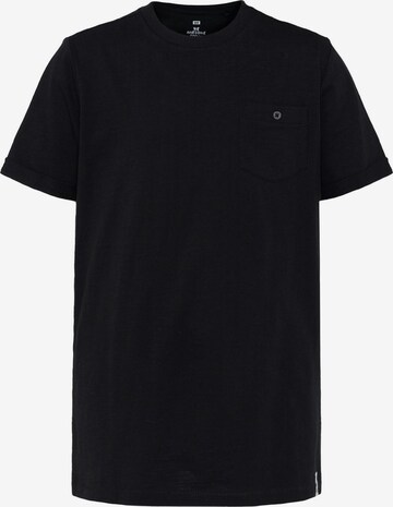 T-Shirt WE Fashion en noir : devant