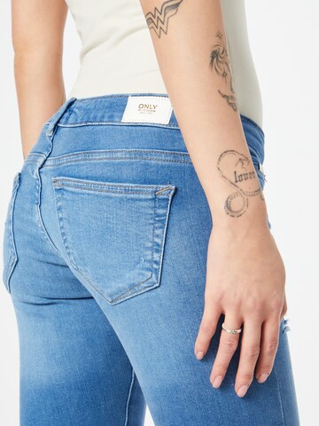Skinny Jeans 'Coral' de la ONLY pe albastru
