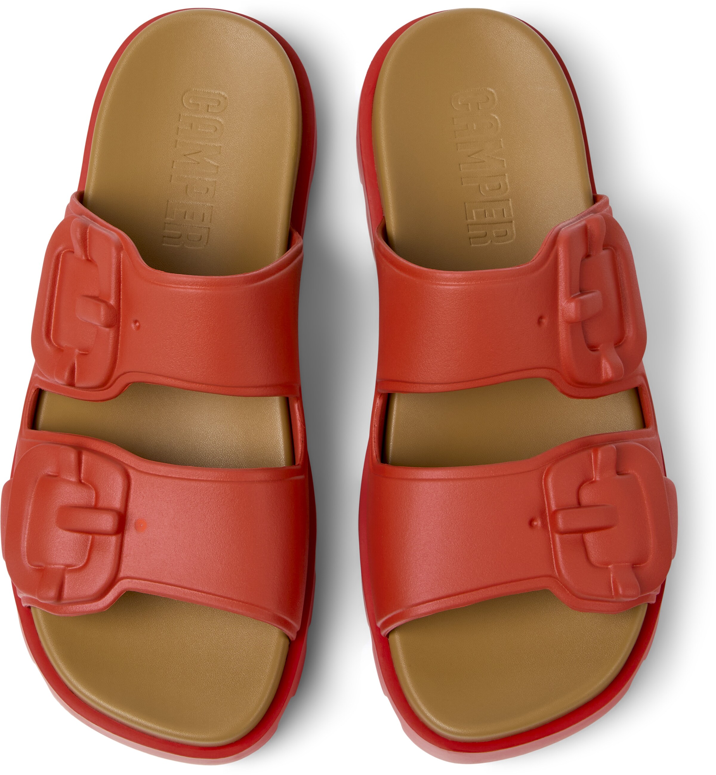 Zoccoletto 'Brutus' di CAMPER in rosso