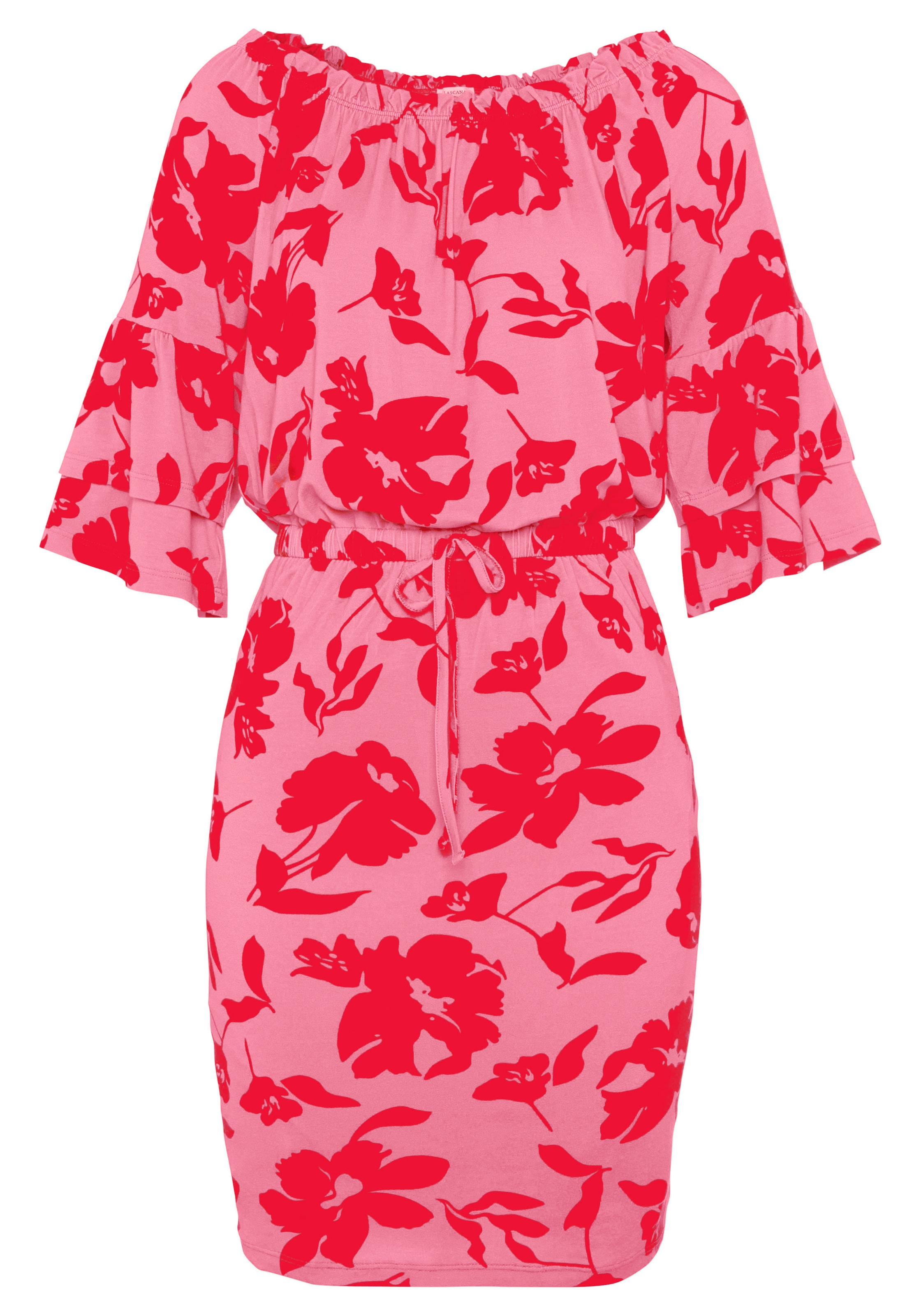 LASCANA Klänning i rosa: framsida