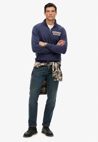Sweat-shirt 'Vintage Athletic' Superdry en bleu
