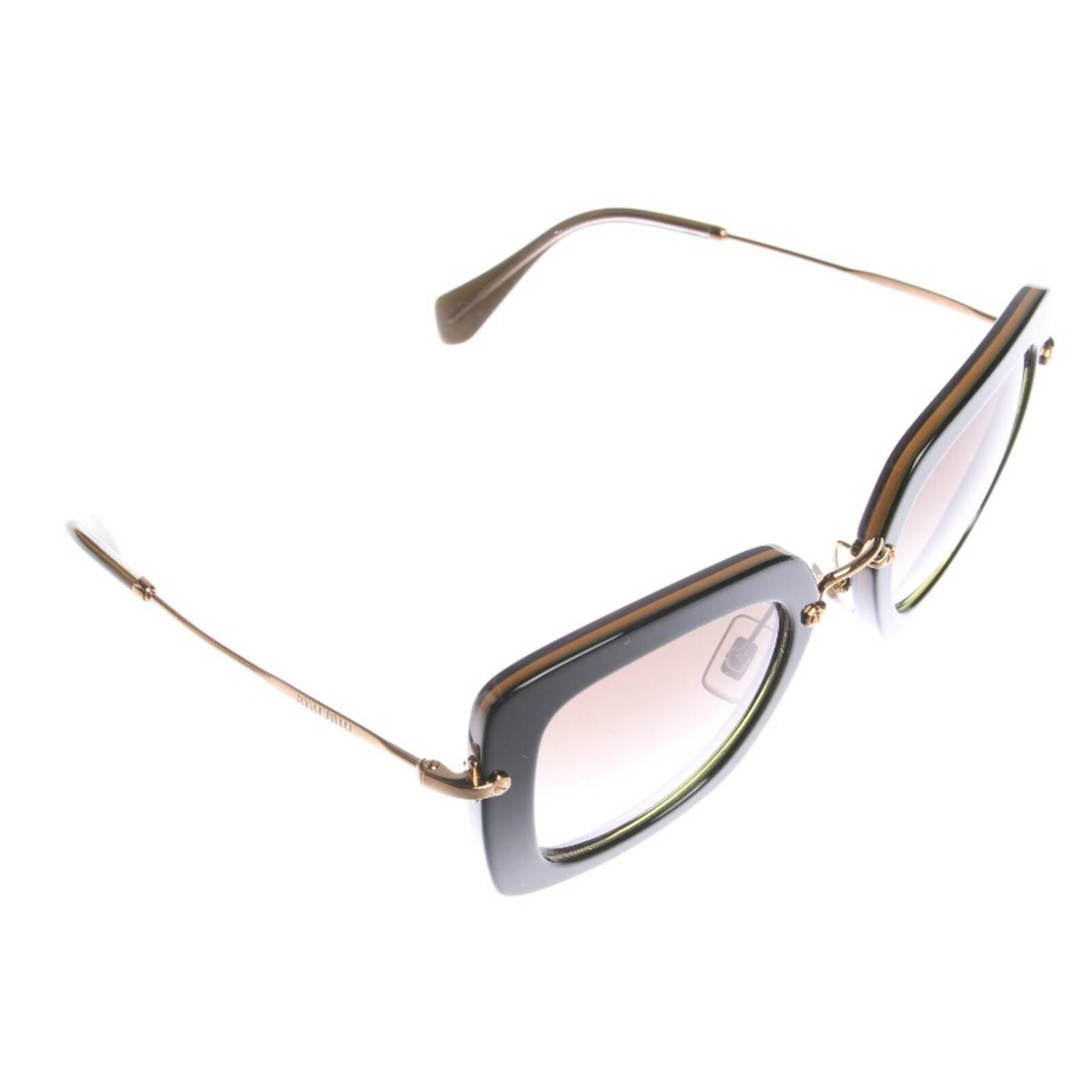 Miu Miu Sunglasses in One size in Black: front